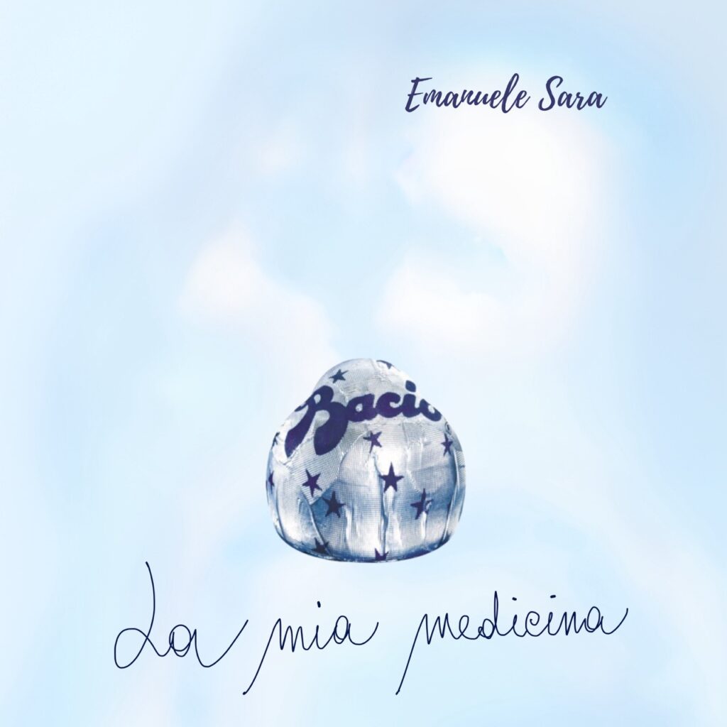 Copertina del singolo "La mia medicina" di Emanuele Sara